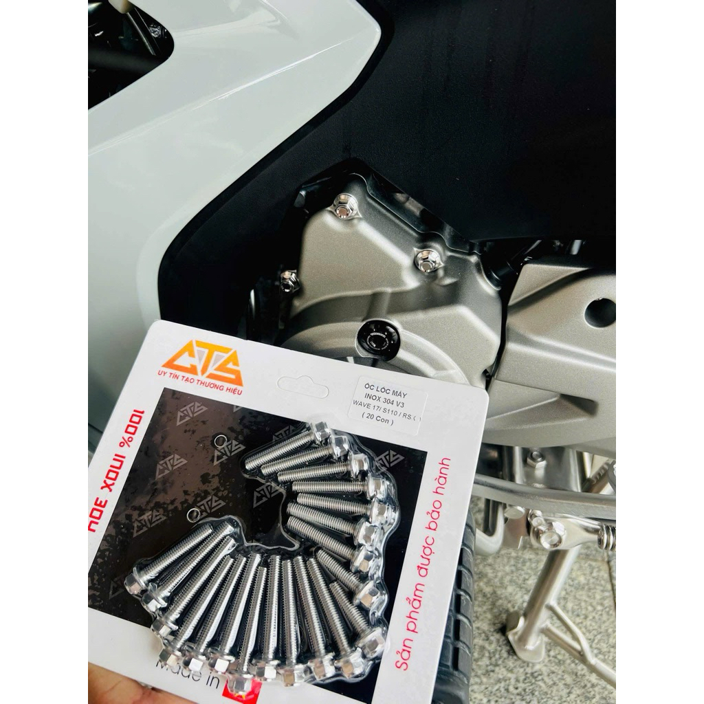 Ốc lốc máy Mẫu Thái V3 Dành cho tất cả các dòng xe – ảnh 1/8