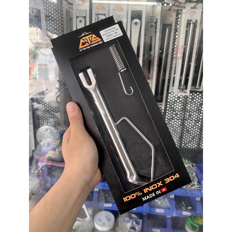 Chống nghiêng, đứng xe điện EVO CTS inox304 – ảnh 1/3